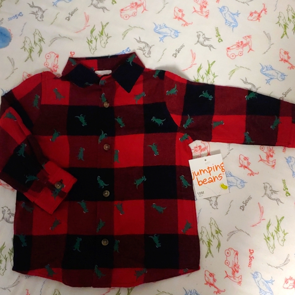 Boys Plaid Flannel Shirt